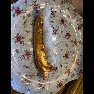 Crystallized jaw bone.